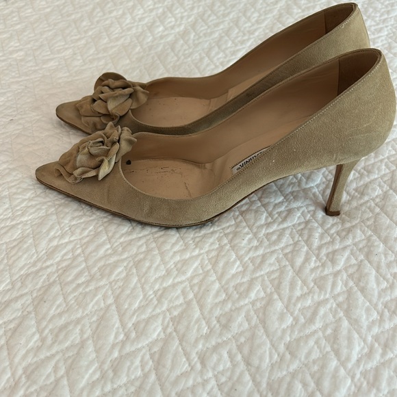 Suede women’s heels - Picture 2 of 4